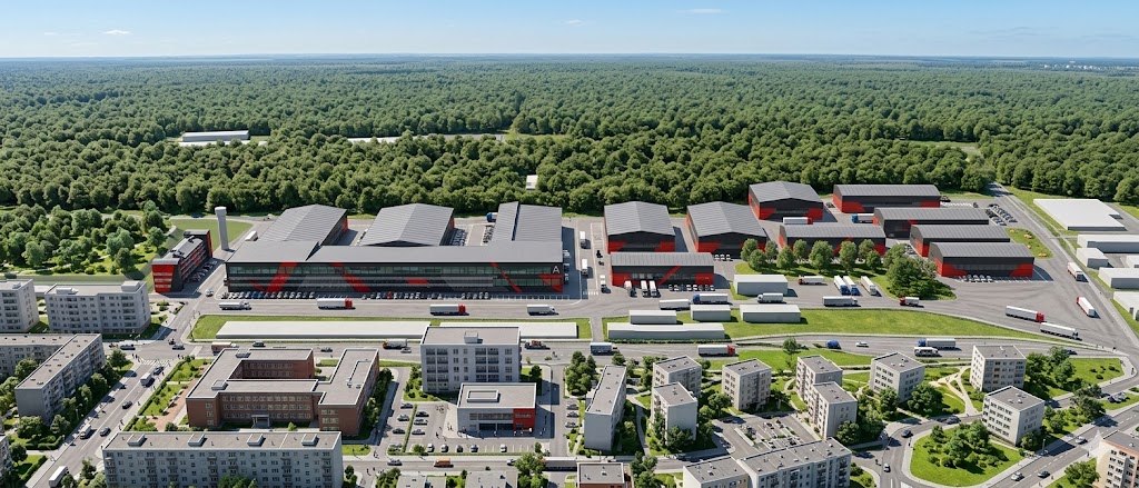 Генплан Промпарка Красный Яр